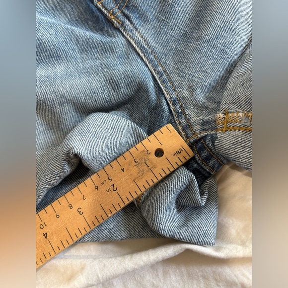 BDG NWT Urban Outfitters high rise Mom Jean shorts indigo denim - Picture 9 of 13